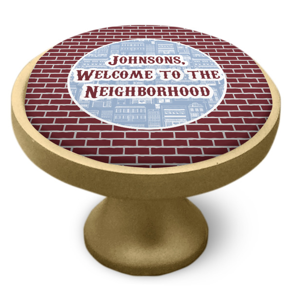 Housewarming Cabinet Knob - Gold - Side