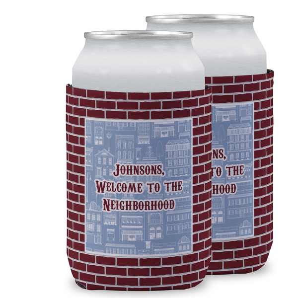Custom Housewarming Can Cooler (12 oz) w/ Name or Text