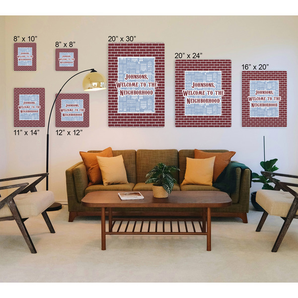 Housewarming Canvas Prints - Multiple Sizes