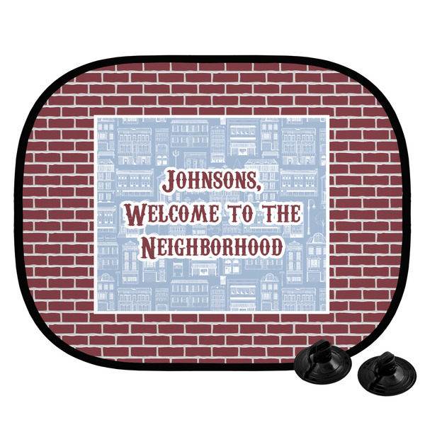 Custom Housewarming Car Side Window Sun Shade (Personalized)