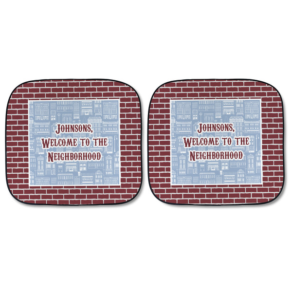 Housewarming Car Sun Shades - FRONT