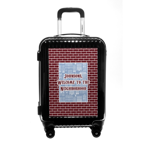 Custom Housewarming Carry On Hard Shell Suitcase (Personalized)