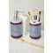 Housewarming Ceramic Bathroom Accessories - LIFESTYLE (toothbrush holder & soap dispenser)