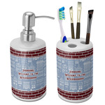 Housewarming Ceramic Bathroom Accessories Set (Personalized)