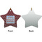 Housewarming Ceramic Flat Ornament - Star Front & Back (APPROVAL)