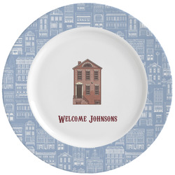 Housewarming Ceramic Dinner Plates (Set of 4) (Personalized)