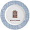 Housewarming Ceramic Dinner Plates (Set of 4) (Personalized)