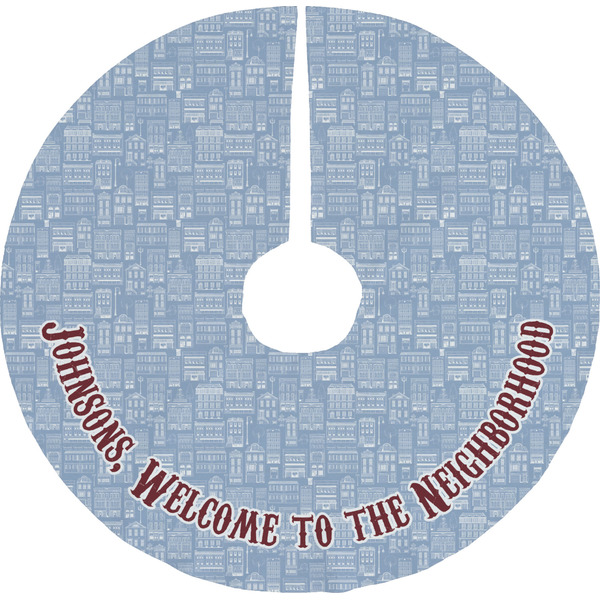 Custom Housewarming Tree Skirt (Personalized)