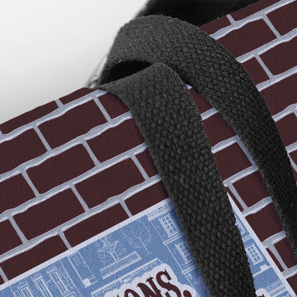 Housewarming Closeup of Tote w/Black Handles