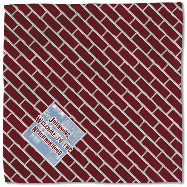 Housewarming Cloth Napkins - Personalized Lunch (Single Full Open)