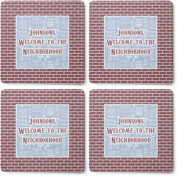 Housewarming Coaster Rubber Back - Apvl