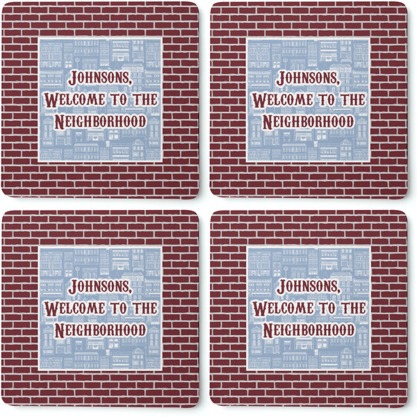 Housewarming Coaster Rubber Back - Apvl