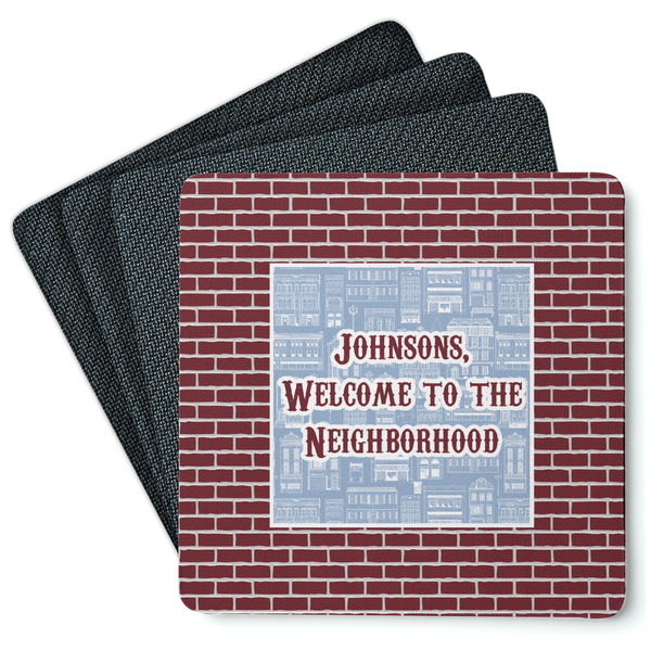 Housewarming Coaster Rubber Back - Main