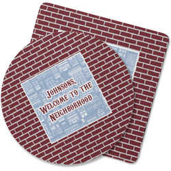 Housewarming Rubber Backed Coaster (Personalized)