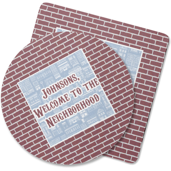 Custom Housewarming Rubber Backed Coaster (Personalized)