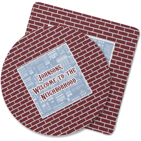Custom Housewarming Rubber Backed Coaster (Personalized)