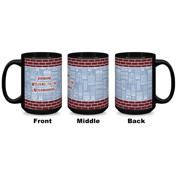 Housewarming Coffee Mug - 15 oz - Black APPROVAL
