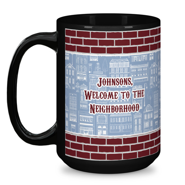 Housewarming Coffee Mug - 15 oz - Black