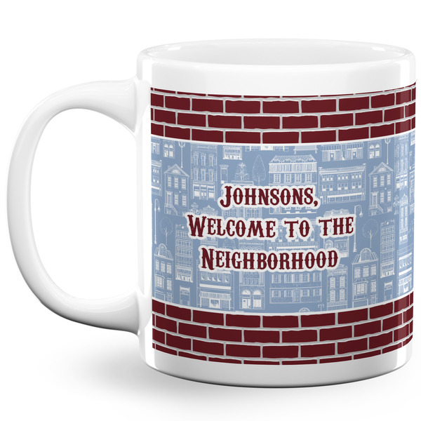 Custom Housewarming 20 Oz Coffee Mug - White (Personalized)