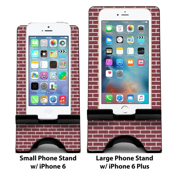 Housewarming Compare Phone Stand Sizes - with iPhones