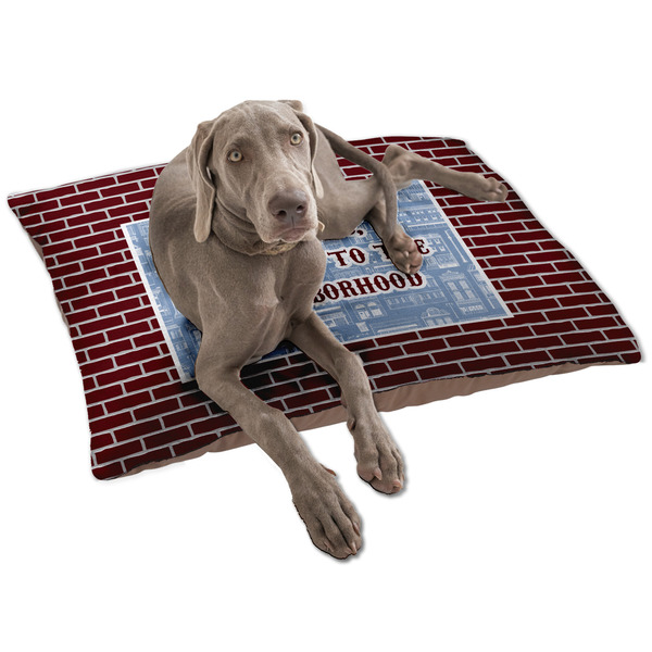 Housewarming Dog Bed - Large LIFESTYLE