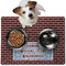 Housewarming Dog Food Mat - Medium LIFESTYLE