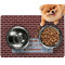 Housewarming Dog Food Mat - Small LIFESTYLE