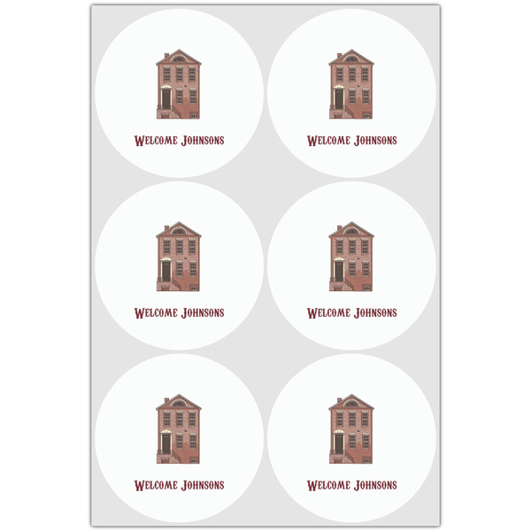 Housewarming Drink Topper - XLarge - Set of 6