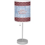 Housewarming Lamp with Drum Shade (Personalized)