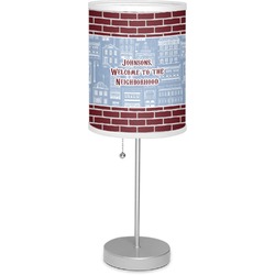 Housewarming Lamp with Drum Shade (Personalized)