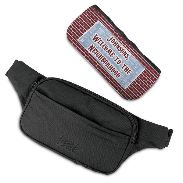 Housewarming Fanny Packs - FLAT (flap off)