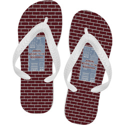 Housewarming Flip Flops - XSmall (Personalized)