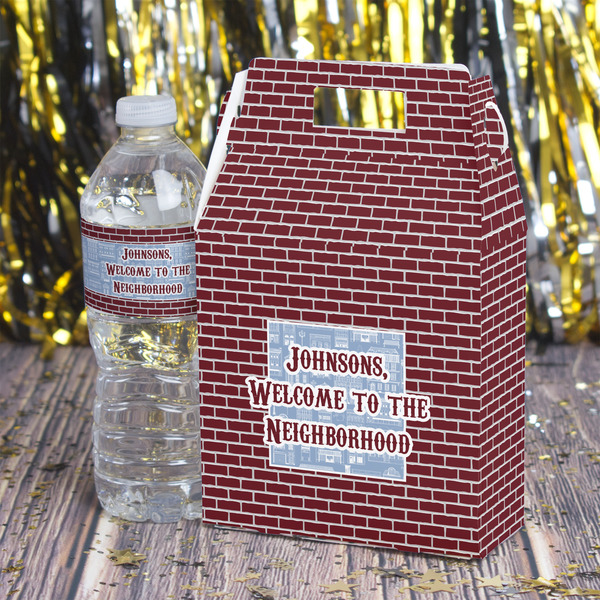 Housewarming Gable Favor Box - In Context