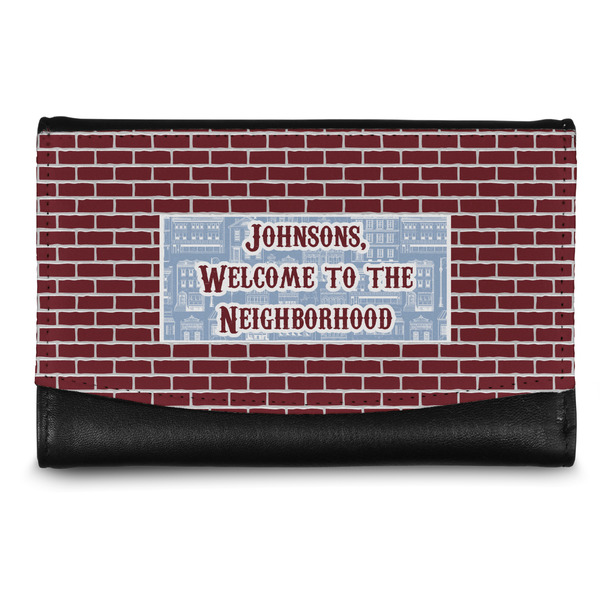 Custom Housewarming Genuine Leather Women's Wallet - Small (Personalized)