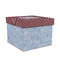Housewarming Gift Boxes with Lid - Canvas Wrapped - Medium - Front/Main