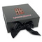 Housewarming Gift Boxes with Magnetic Lid - Black - Front (angle)