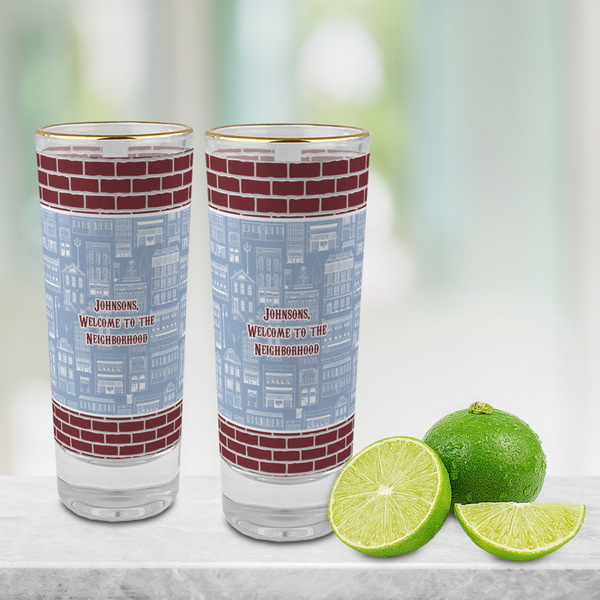 Housewarming Glass Shot Glass - 2 oz - LIFESTYLE