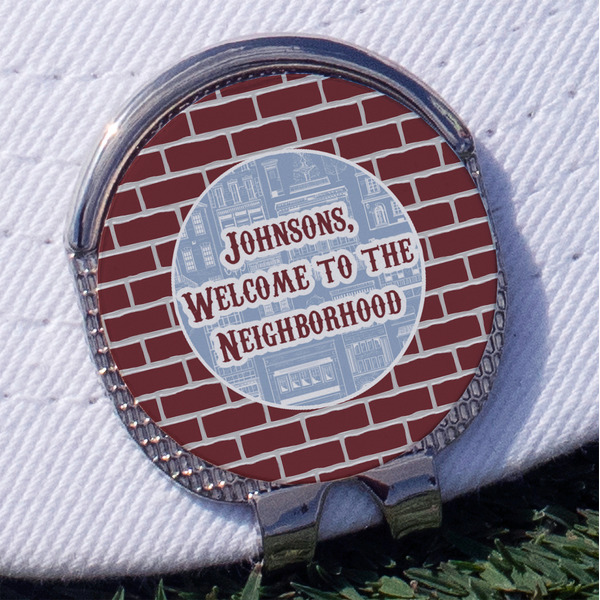 Custom Housewarming Golf Ball Marker - Hat Clip