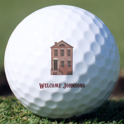 Housewarming Golf Balls - Non-Branded - Set of 12 (Personalized)