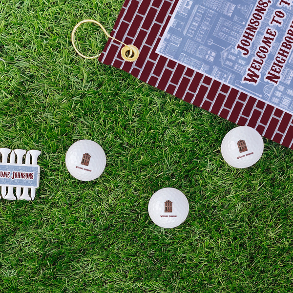 Housewarming Golf Balls - Generic - Set of 3 - LIFESTYLE