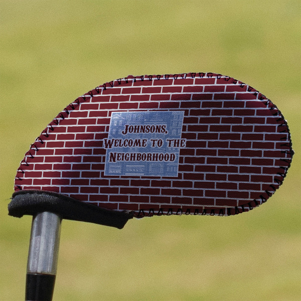 Custom Housewarming Golf Club Iron Cover (Personalized)