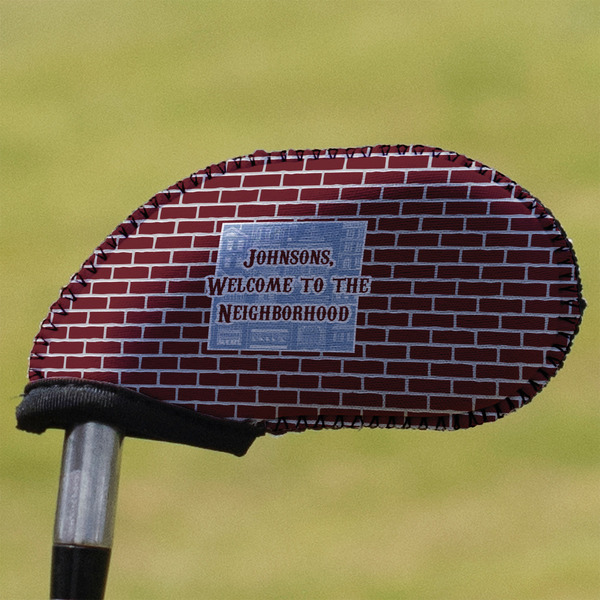 Custom Housewarming Golf Club Iron Cover (Personalized)