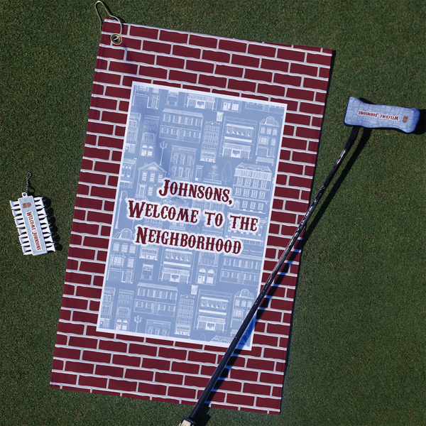 Custom Housewarming Golf Towel Gift Set (Personalized)