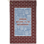 Housewarming Golf Towel - Poly-Cotton Blend - Small w/ Name or Text