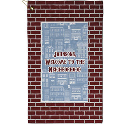 Housewarming Golf Towel - Poly-Cotton Blend - Small w/ Name or Text