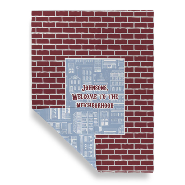 Housewarming House Flags - Double Sided - FRONT FOLDED