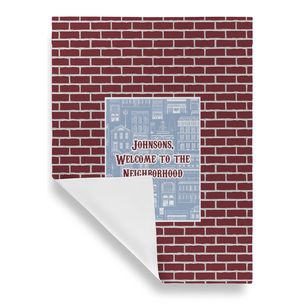 Housewarming House Flags - Single Sided - FRONT FOLDED