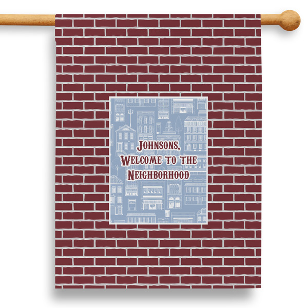 Custom Housewarming 28" House Flag (Personalized)