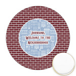 Housewarming Printed Cookie Topper - Round (Personalized)
