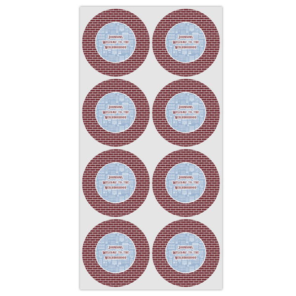Housewarming Icing Circle - Medium - Set of 8